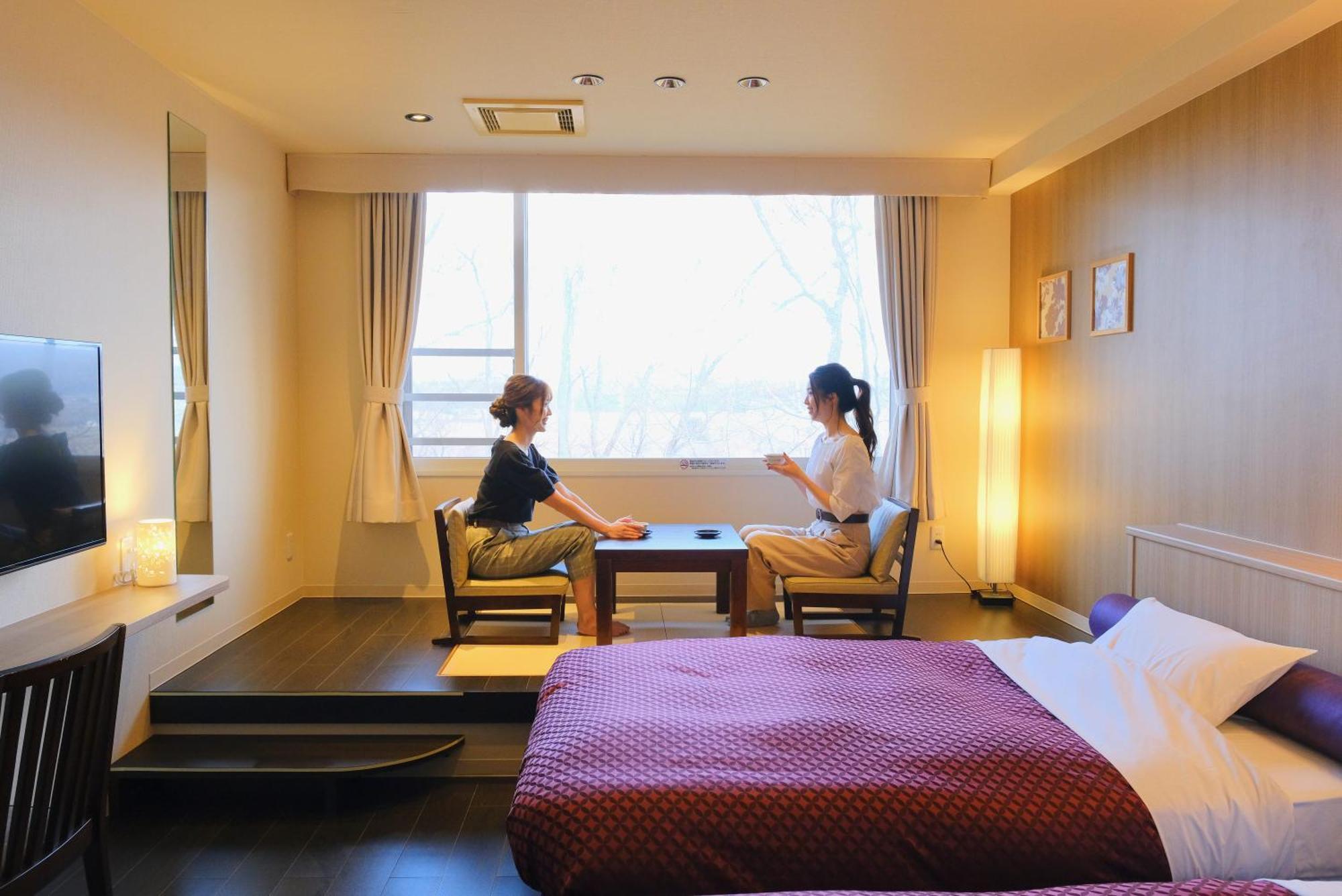 Morinoyu Hotel Hanakagura Asahikawa Extérieur photo